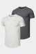 Gray Two-pieceT-shjrts set