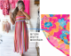 Rose Floral print dress